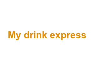 My drink express Logo