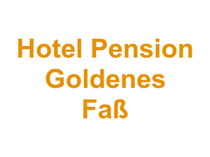 Hotel Pension Goldenes Faß Logo