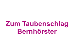 Zum Taubenschlag Bernhörster Logo
