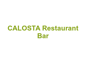 CALOSTA Restaurant Bar Logo