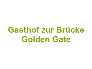 Gasthof zur Brücke Golden Gate Logo