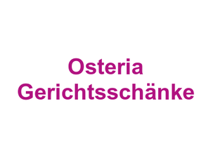 Osteria Gerichtsschänke Logo
