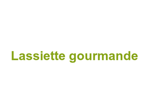 L'assiette gourmande Logo