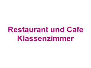 Restaurant und Cafe Klassenzimmer Logo