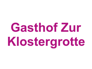 Gasthof Zur Klostergrotte Logo