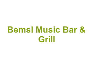 Bems'l Music Bar & Grill Logo