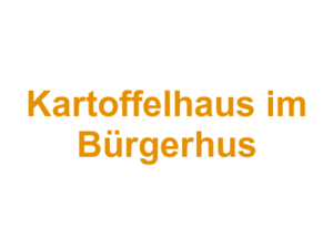 Kartoffelhaus im Bürgerhus Logo