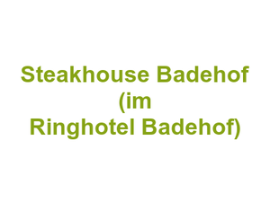 Steakhouse Badehof (im Ringhotel Badehof) Logo
