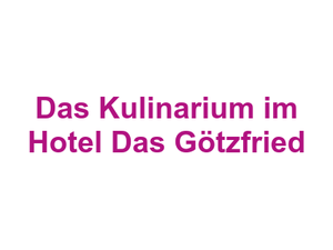 "Das Kulinarium" im Hotel Das Götzfried Logo