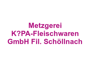 Metzgerei KPA-Fleischwaren GmbH Fil. Schöllnach Logo
