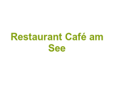 Restaurant Café am See Logo