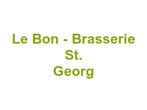 Le Bon - Brasserie St. Georg Logo