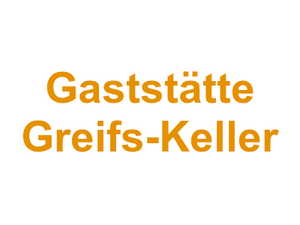 Gaststätte Greifs-Keller Logo