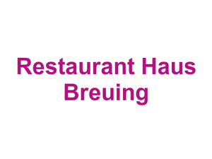 Restaurant Haus Breuing Logo