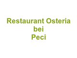 Restaurant Osteria bei Peci Logo