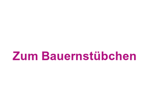 Zum Bauernstübchen Logo