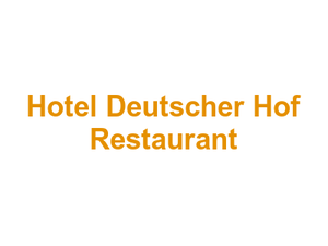 Hotel Deutscher Hof Restaurant Logo