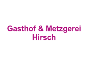 Gasthof & Metzgerei Hirsch Logo