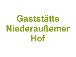 Gaststätte Niederaußemer Hof Logo