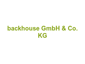 backhouse GmbH & Co. KG Logo