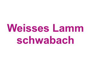 Weisses Lamm schwabach Logo