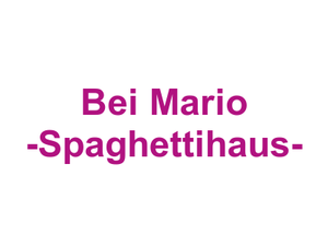 Bei Mario -Spaghettihaus- Logo
