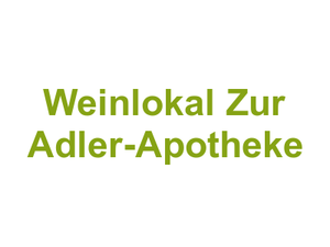 Weinlokal Zur Adler-Apotheke Logo