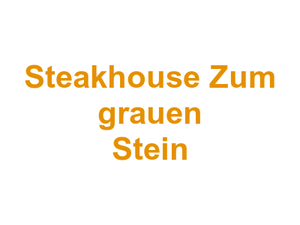 Steakhouse Zum grauen Stein Logo