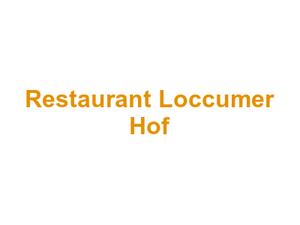 Restaurant Loccumer Hof Logo