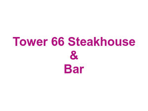 Tower 66 Steakhouse & Bar Logo