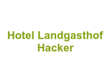 Hotel Landgasthof Hacker Logo