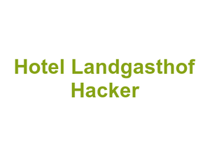 Hotel Landgasthof Hacker Logo