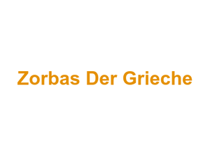 Zorbas Der Grieche Logo