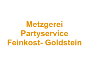 Metzgerei Partyservice Feinkost- Goldstein Logo
