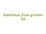 Gasthaus Zum grünen Tal Logo