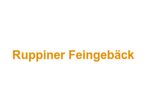 Ruppiner Feingebäck Logo