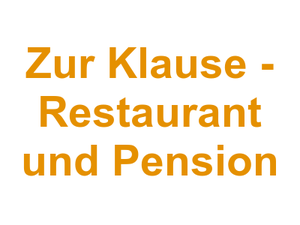 Zur Klause - Restaurant und Pension Logo