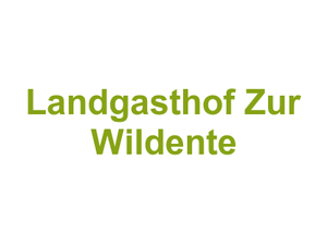 Landgasthof Zur Wildente Logo