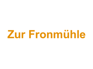 Zur Fronmühle Logo
