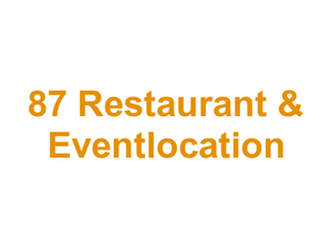 87 Restaurant & Eventlocation Logo