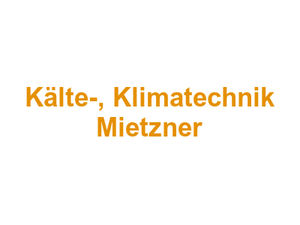 Kälte-, Klimatechnik Mietzner Logo