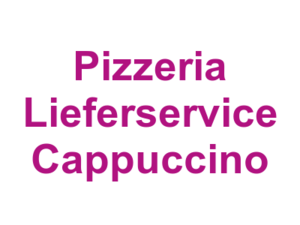 Pizzeria Lieferservice Cappuccino Logo