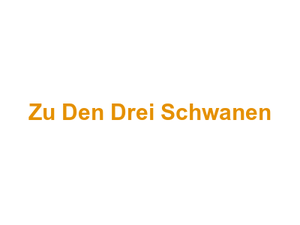 Zu Den Drei Schwanen Logo