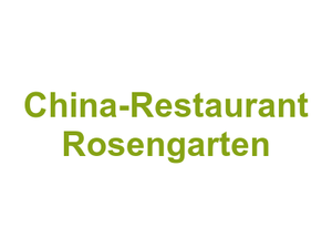 China-Restaurant Rosengarten Logo
