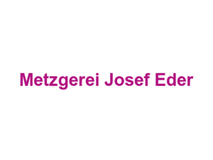 Metzgerei Josef Eder Logo