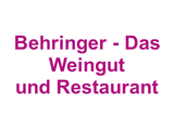 Behringer - Das Weingut und Restaurant Logo