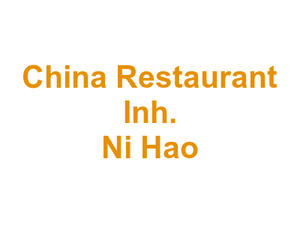 China Restaurant Inh. Ni Hao Logo