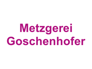 Metzgerei Goschenhofer Logo