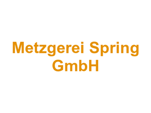 Metzgerei Spring GmbH Logo