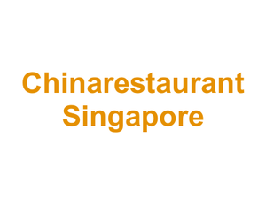Chinarestaurant Singapore Logo